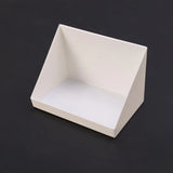 elvesmall Wall Mounted Storage Boxes Bathroom Organizer Case Oblique Opening for Cotton Swab Band-aid Makeup Adhesive Jewelry Holder Box