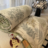 elvesmall Quilt Comforter  Summer Nordic Luxury Wind Summer Cool Girl Heart Bedroom Summer Bedding Air Conditioning Dormitory