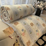 elvesmall Quilt Comforter  Summer Nordic Luxury Wind Summer Cool Girl Heart Bedroom Summer Bedding Air Conditioning Dormitory