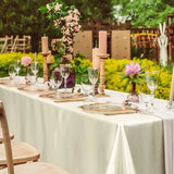 elvesmall Color Table Cloth Wedding Banquet Decoration, Suitable For Restaurant Kitchen Party Table Decoration  And  Banquet Wedding Scene