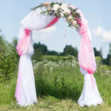 elvesmall Wedding Decoration Twinkle Chiffon Outdoor Lawn Wedding Decoration Ceremony Decoration Birthday Party Christmas Halloween Easter
