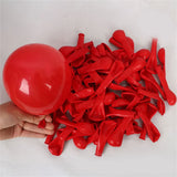 elvesmall 106Pcs Strawberry Balloon Garland Arch Set Red Pink White Latex Strawberry Foil Balloon Wedding Kid Girls Birthday Party Decor