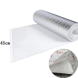 elvesmall 10M Oversized  Self-adhesive Aluminum Foil Film Winter Insulation Cotton House Roof Wall Shade Protector Pad Home Decorations