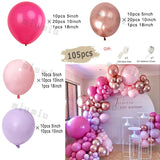 elvesmall Sand White Wedding Decor Balloon Garland Arch Kit Happy Birthday Party Metal Gold Silver Latex Baby Shower Decoration Balloons