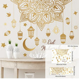 elvesmall Eid Window Stickers Ramadan Decoration Eid Mubarak Decor for Home  Ramadan Kareem Islam Muslim Party Supplies Eid Al-fitr