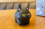 elvesmall Cute Cat Resin Desk Model Decorations Creative Meow Animal Figurines Living Room Home Decor Kawaii Kid Toys Friend Gifts Pendant