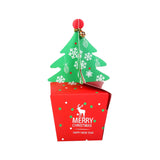 elvesmall Merry Christmas Paper Boxes Treat Boxes For Candy Cookie Apple Box Navidad New year Christmas Decoration Gift Box Bag Kerst noel