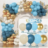 elvesmall Balloon Garland Arch Kit Wedding Birthday Party Decoration Kids Adult Globos Wedding Party Supplies Latex Ballon Baby Shower Boy