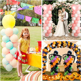 elvesmall 1/2set Balloon Column Stand Kit 2M Adjustable Ballon Tower Holder for Wedding Birthday Party Baby Shower Christmas Decorations