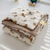 elvesmall New Super Soft Summer Quilt Queen Lightweight Breathable Air Conditioner Comforter Soya Fibre Fill Summer Blanket Single Double