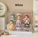 elvesmall  Blind Box Storage Display Stand Acrylic Transparent Lego Hand-made Decoration Display Cabinet for POPMart Dust-proof Display Box