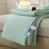 elvesmall Summer Cooling Blanket Breathable Cool Down Air Condition Quilt Lightweight Summer Comforter with Double Side Cooling Fabric