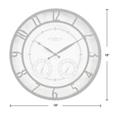 elvesmall Clock Wall Decor 18 X 2 X 18 in Analog Bronze Park Outdoor Wall Clock Traditional Large Living Room Decoration Free Shipping
