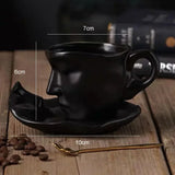 elvesmall  -  Creative ceramic Coffee cup, handmade diamond bag, ceramic cup, dish, Coffee cup set, platinum ceramic cup, birthday gift   mug