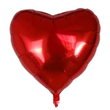 elvesmall 75cm Red Heart Foil Helium Balloons Valentine's Day Wedding Birthday Party Decorations Marriage Supplies Air Globos Kids Toys