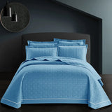 elvesmall  100% cotton Luxury Bedspread on the bed Plaid Euro bed cover quilted Mattress topper bed linen coverlet Bedspreads for bed sheet