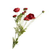 elvesmall  8 Heads Artificial Flower Bouquet Lotus Flower Camellia Fake Flowers Home Garden Wedding Decors DIY Craft Wreath Christmas