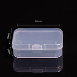 elvesmall Jewelry Organizer Transparent Storage Box Pouch Mystery Box Keychain Bag Storage Case Thicken Wallet Cute Doll Bag Organization