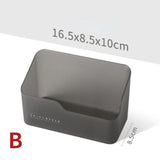 elvesmall Multi-functional Make Up Cosmetics Organizer Storage Box Skin Care Products Remote Control Cosmetics Jewelry Storage Box
