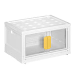 elvesmall  Large Capacity Storage Box Foldable Portable Plastic Clothes Toy Storage Bin Doll Storage Container Home Wardrobe Organizer 1PC