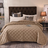 elvesmall  Thick velvet winter Bedspread on the bed plaid blanket bed cover Mattress topper quilt bed linen Bedspreads for double bed sheet