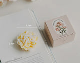 elvesmall Handmade Carnation Candle Scented Candle Aromatherapy Soy Wax Candle Wedding Birthday Candles Party Home Decoration Photo Props