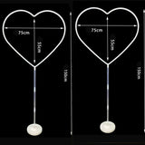 elvesmall Balloon Garland Round Balloon Stand Arch Baby Shower Kids Birthday Party Decorations Ballon Wreath Frame Wedding Party Supplies
