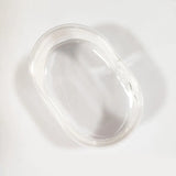 elvesmall 10CM Doll Display Storage Bags Transparent Doll Organizer Boxes Plush Doll Storage Pouches Clear Keychain Wallet Bag Mystery Box