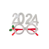 elvesmall Christmas Headbands cute Reindeer Antlers Xmas Tree Glasses Frame for Kids Adults Gift Noel Navidad new year Photo Booth props
