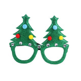 elvesmall Christmas Headbands cute Reindeer Antlers Xmas Tree Glasses Frame for Kids Adults Gift Noel Navidad new year Photo Booth props