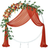 elvesmall 1.8M Roses Vines Eucalyptus Leaves Simulation Flowers Wedding Party Arch Decoration Soft Fake Silk PVC Artificial Flowers Vines