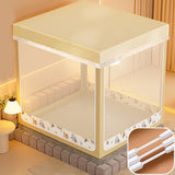 elvesmall  No-splice stent mosquito net bednet canopy Fully enveloped Square mosquito net
