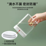 elvesmall Sealed Food Storage Plastic Containers Kitchen Food Keeper Boxs Tea Coffee Bean Rice Container Waterproof and Damp-proof
