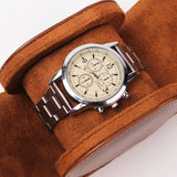 elvesmall 1 Slots Grids Watch Box Roll Travel Case Chic Portable Vintage Leather Display Storage Boxes High Quality Gift Watch Case