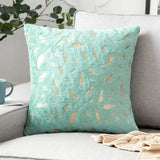 elvesmall Cushion Cover Feather Fur Upholstery Cushion Pillowcase Wholesale Home Bedroom Decorative Pillowcase Sofa Pillowcase