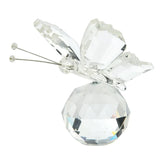 elvesmall  Small Gift Creative Home Counter Decoration Crystal Crafts Three-dimensional Butterfly Home Decoration