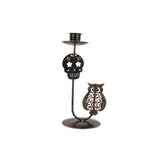 elvesmall Halloween Retro Creative Candle Holder Ornament Wrought Iron Candle Holder Happy Helloween Party Decor Trick Or Treat Party