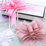 elvesmall 20/10Pcs Flower Car Gifts Wedding Pull Bow Ribbons  Wrap Packing Valentines Day Birthday Events Party Supplies Valentine