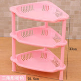 elvesmall Bathroom Corner Storage Holder Shelves Organizer Kitchen Floor Tripod Toilet Tissue Towel Rack Shelf Bathroom Accessories
