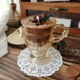 elvesmall Latte Coffee Candles Aesthetic Food Scented Aromatic Candles Home Decoration Flameless Soy Wax Candles In Glass Jars