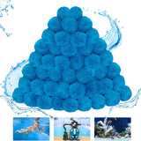 elvesmall Swimming Pool Filter Ball, A Newly Upgraded Efficient Filter Sand, Reusable Environmentally Blue Filter Medium Ball