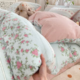 elvesmall Maternal And Baby Grade Class A Pure Cotton Foam Four Piece Set For Student Dormitories, Bed Sheets, Bed Sheets, Bedding Sets