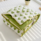 elvesmall New Super Soft Summer Quilt Queen Lightweight Breathable Air Conditioner Comforter Soya Fibre Fill Summer Blanket Single Double