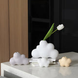 elvesmall Ceramic Candle Holder Flower Shape Taper Candlesticks Holder for Centerpieces Wedding Decorations White Candle Holders