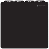 elvesmall Snap-N-Store Vinyl Records Storage Box with 13 Count Record Guides, Black, Adults