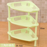 elvesmall Bathroom Corner Storage Holder Shelves Organizer Kitchen Floor Tripod Toilet Tissue Towel Rack Shelf Bathroom Accessories