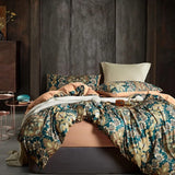 elvesmall Duvet Cover Set Vintage Hippie Floral Pattern Luxurious Pink Queen Size Soft Bohemian Bed Bedding Sets Shabby Chic Print