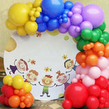 elvesmall Multicolor Rainbow Balloon Garland Arch Kit Wedding Decor Balloons Birthday Party Baptism Girl Unicorn Baby Shower Globos Baloon