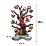 elvesmall Halloween Balloons Inflatable Ghost Tree Pumpkin Terror Blood Eyes Skeleton men Spider Halloween Foil Balloons Party Decorations