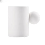 elvesmall  -  Home Ceramic Mug Creative Shape Breakfast Coffee Cup Couple Milk Cup 280ml Coffee Mug Living Room Decoration Dining Tableware
